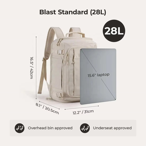 Mochila <span class=keywords><strong>de</strong></span> Viaje OEM <span class=keywords><strong>de</strong></span> Gran Capacidad, Transpirable, con Compartimento para Portátil y Zapatos, para <span class=keywords><strong>Viajes</strong></span> <span class=keywords><strong>de</strong></span> Negocios <span class=keywords><strong>de</strong></span> <span class=keywords><strong>Fin</strong></span> <span class=keywords><strong>de</strong></span> <span class=keywords><strong>Semana</strong></span> - Product Image 4