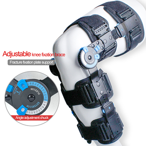 Rodillera fija ajustable para lesión <span class=keywords><strong>de</strong></span> ligamento cruzado <span class=keywords><strong>de</strong></span> <span class=keywords><strong>menisco</strong></span> después <span class=keywords><strong>de</strong></span> <span class=keywords><strong>la</strong></span> fijación <span class=keywords><strong>de</strong></span> <span class=keywords><strong>la</strong></span> pierna - Product Image 5