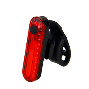 Feu arrière LED pour vélo, 70mm x 20mm, rechargeable, étanche, mode flash, rouge et blanc, pour la conduite nocturne - Product Image 2
