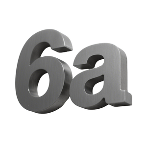 לוחות דלת מספר מודרני הבית לוחות דלת חומר רב הכולל פלדה עץ ברזל אלומיניום פליז סגסוגת אבץ אקרילי עבור בתי מלון - Product Image 1