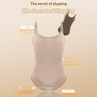Body sculptant amincissant grande taille pour femme, effet ventre plat, usage quotidien