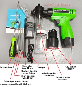 Pulverizador Eléctrico <span class=keywords><strong>para</strong></span> Control de Plagas en Interiores y Exteriores, Control de <span class=keywords><strong>Hormigas</strong></span> y Termitas, Pistola de <span class=keywords><strong>Polvo</strong></span> - Product Image 4