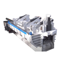 Presse à balles hydraulique horizontale pour ferraille métallique, compacteur de carrosseries de voitures, presse à balles pour le recyclage de la ferraille et des déchets de voitures