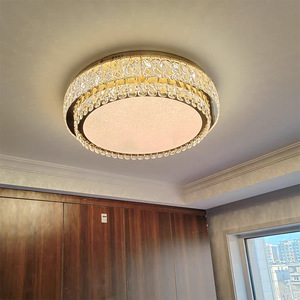 Lampadario <span class=keywords><strong>a</strong></span> <span class=keywords><strong>Sospensione</strong></span> Moderno Minimalista di Lusso in Cristallo per <span class=keywords><strong>Camera</strong></span> <span class=keywords><strong>da</strong></span> <span class=keywords><strong>Letto</strong></span> Principale Studio Corridoio Balcone - Product Image 2