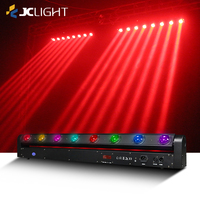 8 yeux faisceau lumière Dmx contrôle Rgbw 4In1 scène Dj lumière principale mobile 8 yeux faisceau lumière principale mobile pour Bar boîte de nuit Disco