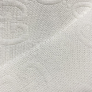 Chất lượng cao dệt kim Waffle Jacquard rắn polyester căng vải với mô hình tùy chỉnh - Product Image 6