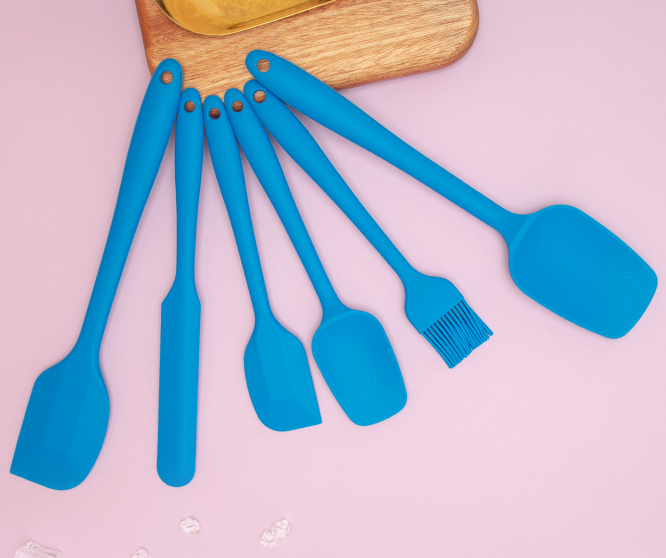 6Pcs Rose Blue