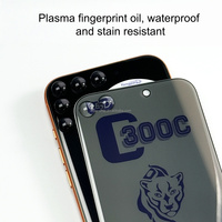 Protection d'écran en verre anti-statique ESD 300C à couverture intégrale 0,55 mm, grand arc, ultra-fin, avec confidentialité pour iPhone 17 13 12 Pro Max