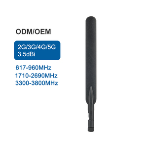 RFLink RF001 5G <strong>4G</strong> LTE <strong>3G</strong> <strong>2G</strong> 3.5dBi for Male 617-3800MHz Full Band Rubber Duck Antenna for Wireless Router CPE Gateway IP66 - Product Image 1