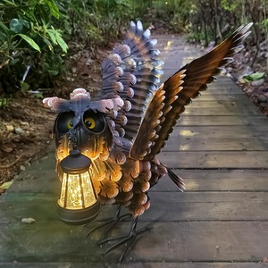 Scultura <span class=keywords><strong>da</strong></span> <span class=keywords><strong>Giardino</strong></span> Decorativa a Forma di Gru in Metallo per Esterni - Product Image 5