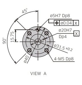 Robot 6 axes RS003N 3 kg |   0,02 mm |   Conception compacte |   Cyclisme rapide |   IP54 |   Garantie d'un an - Product Image 1
