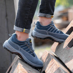 प्रकाश वाहक 917 औद्योगिक लुभावनी चमड़े के सुरक्षा जूते पुरुषों के निर्माण कार्य कार्यात्मक सुरक्षा और सुरक्षा कार्य जूते - Product Image 5