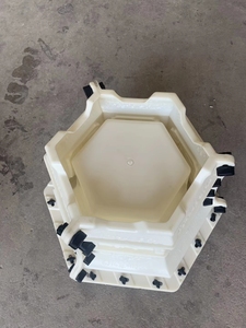 Hot <strong>Sale</strong> <strong>Large</strong> Square/Round Precast Flower Pot <strong>Molds</strong>, Plastic <strong>Concrete</strong> <strong>Planter</strong> Mould for European Garden Decoration - Product Image 2
