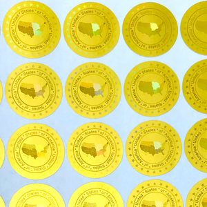 مخصص الضمان باطلة الأمن ملصق الهولوجرام الأصلي ملصقات مجسمة مع الأرقام التسلسلية Qr كود - Product Image 4