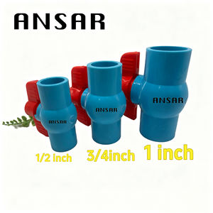 SANS PLOMB Thaïlande Vente chaude PVC Socket Ball Valve 150psi 1 pouce ROHS CERTIFICAT - Product Image 3