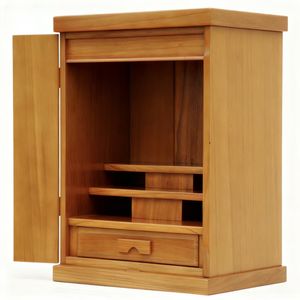 Новый современный буддийский алтарь ручной работы, бытовая деревянная мебель - Product Image 2