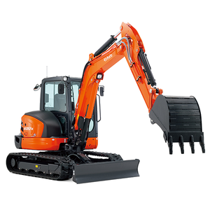 Machines de construction d'occasion de bonne qualité, excavatrice hydraulique de marque supérieure Kx057-4 avec pince - Product Image 1