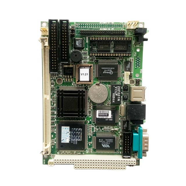 Advantech PCM-1823 1906182317 REV.C1 01-1 Embedded 486 CPU Board with On-board AMD DX5-133 Intel DX4-100 Processor Stock VGA