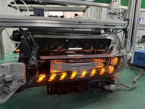 ไฟหน้า LED สำหรับ Toyota Land Cruiser GRJ200 2016-2020 LC200 LC300 DRL ไฟหน้า LED คู่ซีนอนไฟตัดหมอก - Product Image 4