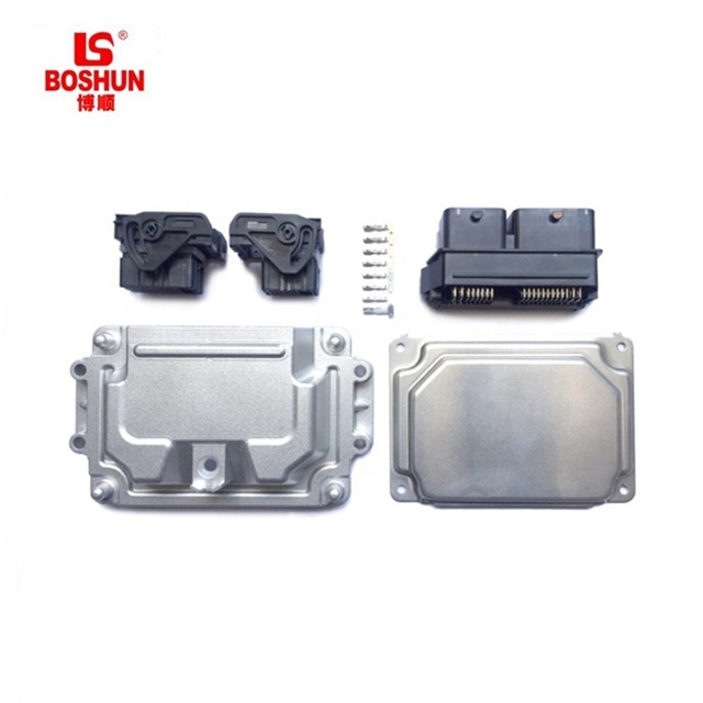 Automotive ECU Aluminum Enclosure Box for 80(48+32) Pins Connector, Engine Controller Unit Enclosure