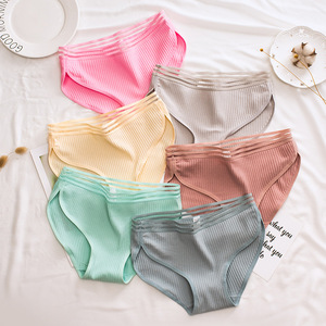 Của Phụ Nữ Cotton Quần Lót Nữ Ren Cạnh Tóm Tắt Thở Sexy Đồ Lót Phụ Nữ Bông Đáy Quần Đồ Lót <span class=keywords><strong>Intimates</strong></span> - Product Image 1
