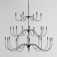 Lustre Tirrell élégant en bronze antique avec accents en cristal, petite taille, luminaire de plafond pour salle à manger