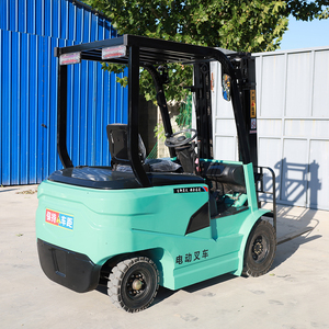 Carrello Elevatore da Magazzino 3 Tonnellate CE, Carretilla 4x4, Mini Elevatore Elettrico con Sedile, Idraulico al Litio 4WD - Product Image 5