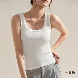 Camiseta sin mangas OME con logo personalizado para mujer, suave, elástica, transpirable, de punto, ajustada, para uso casual y deportivo. - Product Image 1