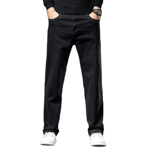 High Quality Men's Jeans Comfortable Breathable Stretch Y2K <b>Hip</b> Hop Business Fashion New Wholesale - Product Image 2