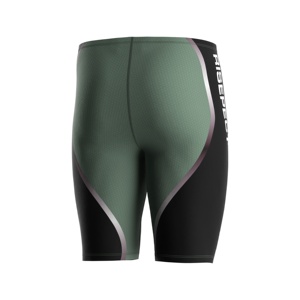 Costume da bagno da uomo a lunghezza al ginocchio per competizioni e slip da gara per <span class=keywords><strong>nuoto</strong></span> professionale - Product Image 6