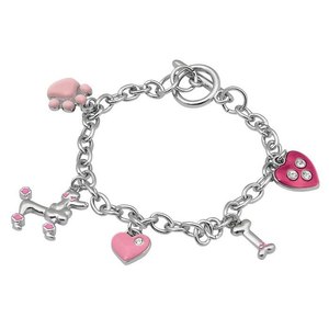 Bracelet à breloques tendance VIVI ROSE 18 cm - Product Image 1