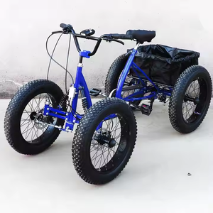 Nouveaux Vélos de Fret 2026 <span class=keywords><strong>à</strong></span> Pneus Larges, Pédales et Quatre <span class=keywords><strong>Roues</strong></span>, Vélos <span class=keywords><strong>à</strong></span> Quatre <span class=keywords><strong>Roues</strong></span> pour la Neige - Product Image 2