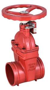 Válvula de compuerta OSY de hierro dúctil elástico ranurado, para sistemas contra incendios y rociadores, personalizable. - Product Image 5