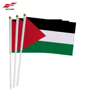 Bandiera nazionale palestina all'ingrosso grande bandiera in poliestere
