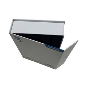 กล่องของขวัญแบบแข็งพิเศษ ทำจากกระดาษแข็ง พับได้ ปิดด้วยแม่เหล็ก พร้อมแผ่นโฟม EVA สำหรับอุปกรณ์อิเล็กทรอนิกส์ - Product Image 4