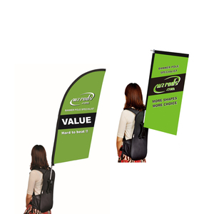 Weihai Wisezone-banderas de mochila, publicidad para caminar, <span class=keywords><strong>Banner</strong></span> Led para personas - Product Image 4