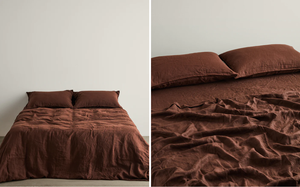 Mới Đến Mới Nhất Thiết Kế Bán Buôn <span class=keywords><strong>Comforter</strong></span> Bộ Dệt Bộ Đồ Giường Đặt Bộ Đồ Giường Pháp Linen Tấm Chất Lượng Dệt Hiện Đại Đồng Bằng 14 - Product Image 6