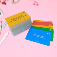 Jeu de cartes Flash en papier cuivre de haute qualité pour les connaissances scientifiques des enfants imprimé sur mesure au prix d'usine pour un usage familial