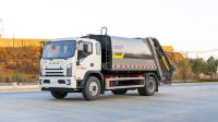 Camion à ordures compacteur Euro 6 RHD 4x2 Diesel Manuel JAC Junling S9 15cbm pour l'assainissement municipal en Afrique du Sud