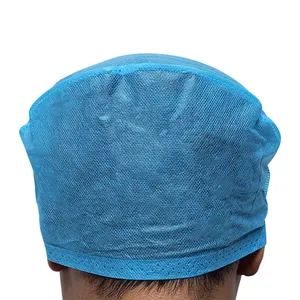 Tek kullanımlık dokunmamış şapka hemşire cerrahi kap saç fırçalayın kap tek kullanımlık tıbbi kapaklar yüksekliği kaliteli