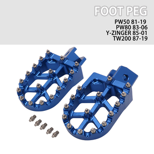 Repose-pieds CNC en aluminium pour <span class=keywords><strong>Yamaha</strong></span> avec moteur PW50, PW80, <span class=keywords><strong>PW</strong></span> 50 <span class=keywords><strong>80</strong></span>, appui-pieds, motocross, moto hors route, JFG - Product Image 2