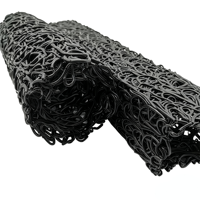 Tuyau de drainage en plastique, tube de drainage géocomposite, tuyau filtrant perméable en PP HDPE pour le drainage des murs de soutènement et des autoroutes en sous-sol