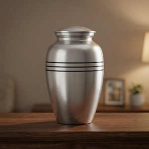 Metal Cremation Urn Human <b>Ashes</b> Urn Portable Decorative Memorial <b>Keepsake</b> Custom Printing - Indian Home Crafts - Product Image 3