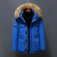 Blouson Bomber à Capuche Homme Femme Streetwear Hiver Vêtement de Travail Épais Chaud Anti-Froid Rembourré Livraison Directe Streaming en Direct