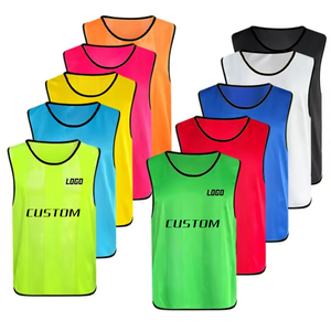 Gilet da <span class=keywords><strong>calcio</strong></span> in poliestere con LOGO personalizzato in maglia da allenamento traspirante gilet da <span class=keywords><strong>calcio</strong></span> Pinnies gilet da <span class=keywords><strong>calcio</strong></span> bavaglini da <span class=keywords><strong>calcio</strong></span> - Product Image 1
