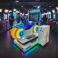 Nouvelle machine de divertissement d'arcade de jeu de course personnalisable à grande échelle pour les magasins populaires
