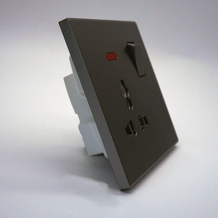 Wholesale New Design PC Ultra-thin Multi Wall Switch Socket Modern Luxury Wall Switch Switches and Socket