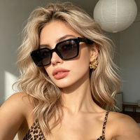 Dropshipping Quadratische Sonnenbrille Modisches Design Coole Acetat-Outdoor-Luxusbrille Personalisierte Damen- und Herrenbrille mit UV400 TAC-Gläsern