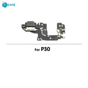 Port Dok Pengisi Daya USB Papan Konektor Plug Flex untuk Huawei P9 P10 P20 P30 P40 Lite E Pro Plus Baru