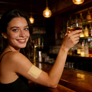 Vitaminler Transdermal Cilt Vücut Bandı Akşamdan Kalma Baş Dönmesini Durdurucu İlaç İçermeyen Hipoalerjenik Detoks Bulantı Giderici Bant - Product Image 4